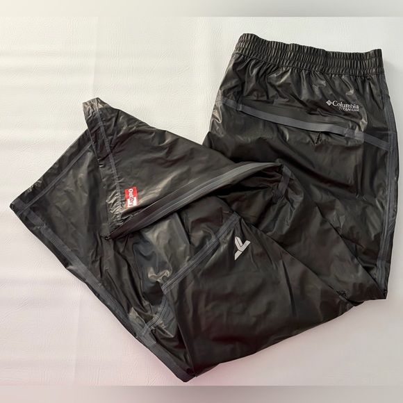 Columbia Titanium Women’s OutDry Extreme Wyldwood Rain Pants Black NWT size 3XL - Picture 10 of 16